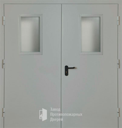 Фото двери «Двупольная со стеклом EI-30» в Можайску