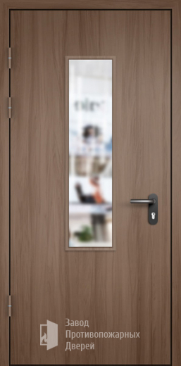 Фото двери «МДФ однопольная со стеклом №7» в Можайску