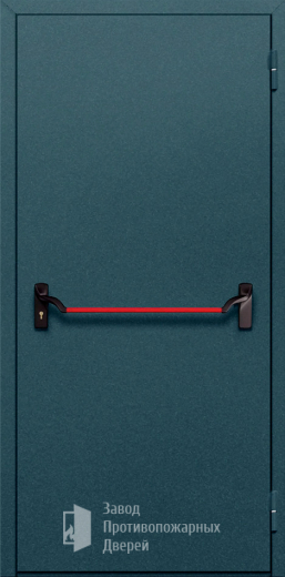 Фото двери «Однопольная глухая с антипаникой №47» в Можайску