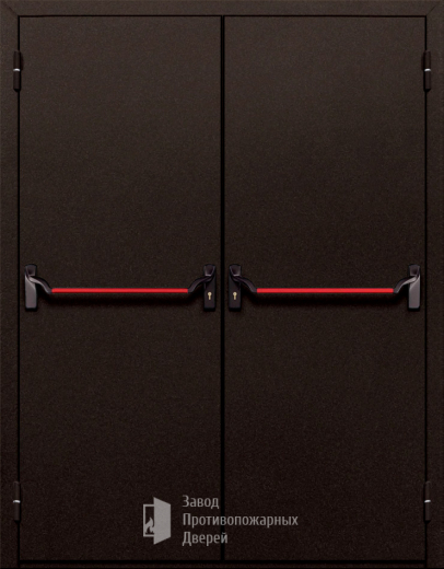 Фото двери «Двупольная глухая с антипаникой №110» в Можайску