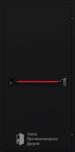 Фото двери «Однопольная глухая с антипаникой №44» в Можайску