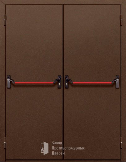 Фото двери «Двупольная глухая с антипаникой №18» в Можайску