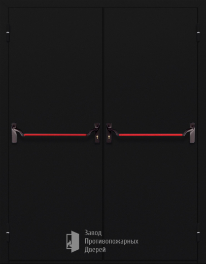 Фото двери «Двупольная глухая с антипаникой №14» в Можайску