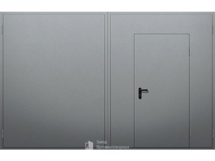 Фото «Распашные ворота с калиткой №3» в Можайску