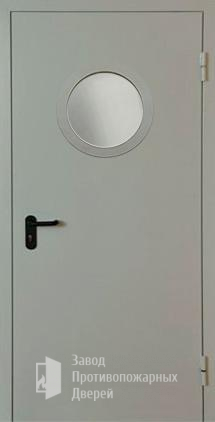 Фото двери «Однопольная с круглым стеклом EI-30» в Можайску