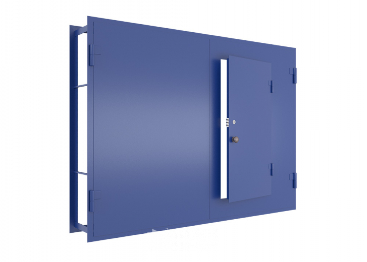 Фото «Противопожарные распашные ворота №6» в Можайску