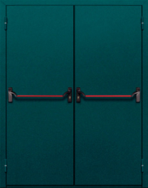 Фото двери «Двупольная глухая с антипаникой №16» в Можайску