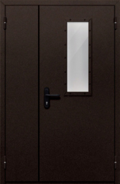 Фото двери «Полуторная со стеклом №210» в Можайску