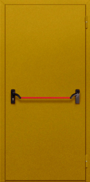 Фото двери «Однопольная глухая с антипаникой №45» в Можайску